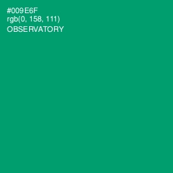 #009E6F - Observatory Color Image