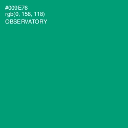 #009E76 - Observatory Color Image