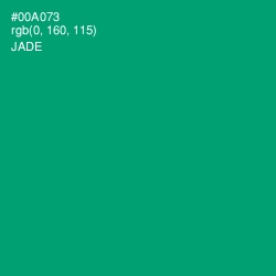 #00A073 - Jade Color Image