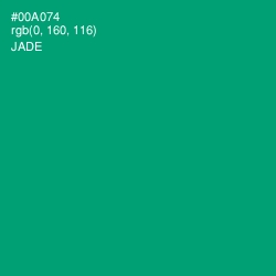 #00A074 - Jade Color Image