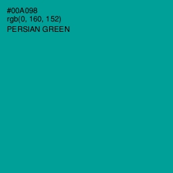 #00A098 - Persian Green Color Image