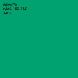 #00A270 - Jade Color Image