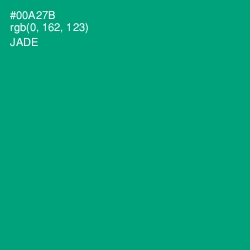 #00A27B - Jade Color Image