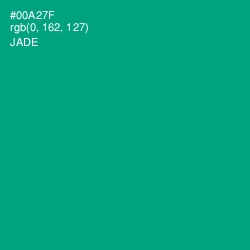 #00A27F - Jade Color Image