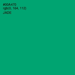 #00A470 - Jade Color Image