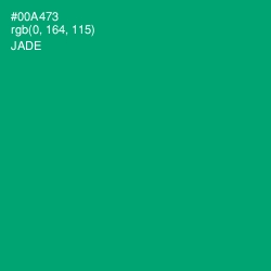 #00A473 - Jade Color Image