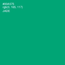 #00A575 - Jade Color Image