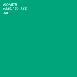 #00A57B - Jade Color Image
