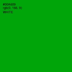 #00A609 - Forest Green Color Image