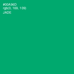 #00A96D - Jade Color Image