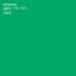 #00AA65 - Jade Color Image