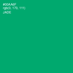 #00AA6F - Jade Color Image