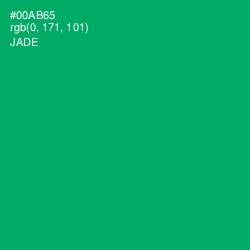 #00AB65 - Jade Color Image