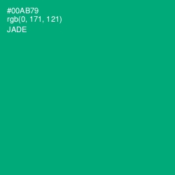 #00AB79 - Jade Color Image