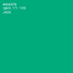 #00AB7B - Jade Color Image