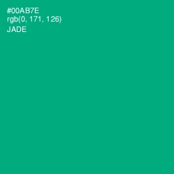 #00AB7E - Jade Color Image