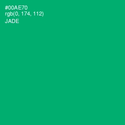 #00AE70 - Jade Color Image