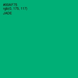 #00AF75 - Jade Color Image