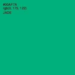 #00AF7A - Jade Color Image