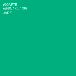 #00AF7E - Jade Color Image