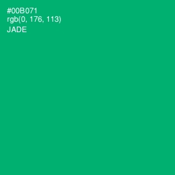 #00B071 - Jade Color Image