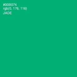 #00B074 - Jade Color Image