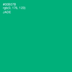 #00B07B - Jade Color Image