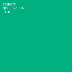 #00B07F - Jade Color Image