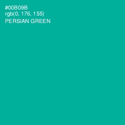 #00B09B - Persian Green Color Image