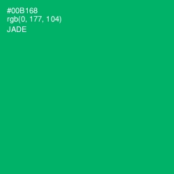 #00B168 - Jade Color Image