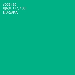 #00B185 - Niagara Color Image