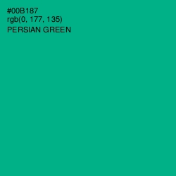 #00B187 - Persian Green Color Image