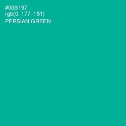#00B197 - Persian Green Color Image