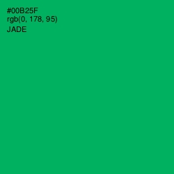 #00B25F - Jade Color Image