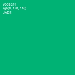 #00B274 - Jade Color Image