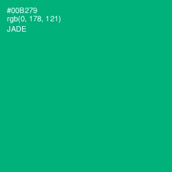 #00B279 - Jade Color Image