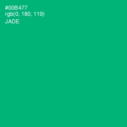 #00B477 - Jade Color Image