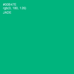 #00B47E - Jade Color Image