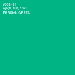 #00B484 - Persian Green Color Image