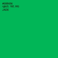 #00B656 - Jade Color Image