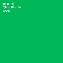 #00B756 - Jade Color Image