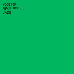 #00B75F - Jade Color Image