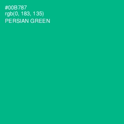 #00B787 - Persian Green Color Image