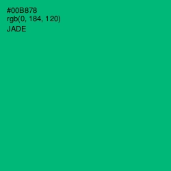 #00B878 - Jade Color Image