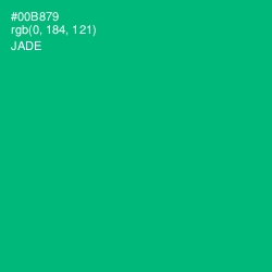 #00B879 - Jade Color Image