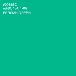 #00B88C - Persian Green Color Image