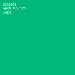 #00B979 - Jade Color Image