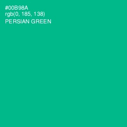#00B98A - Persian Green Color Image