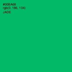 #00BA68 - Jade Color Image