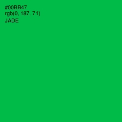 #00BB47 - Jade Color Image